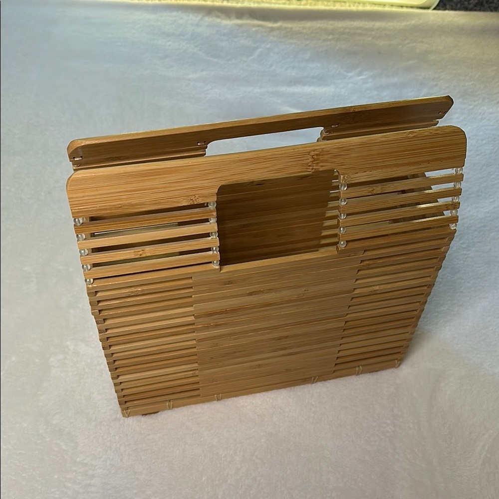 H&M Bamboo Slatted Handbag